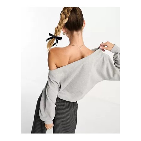 ASOS DESIGN asymmetric oversized sweatshirt